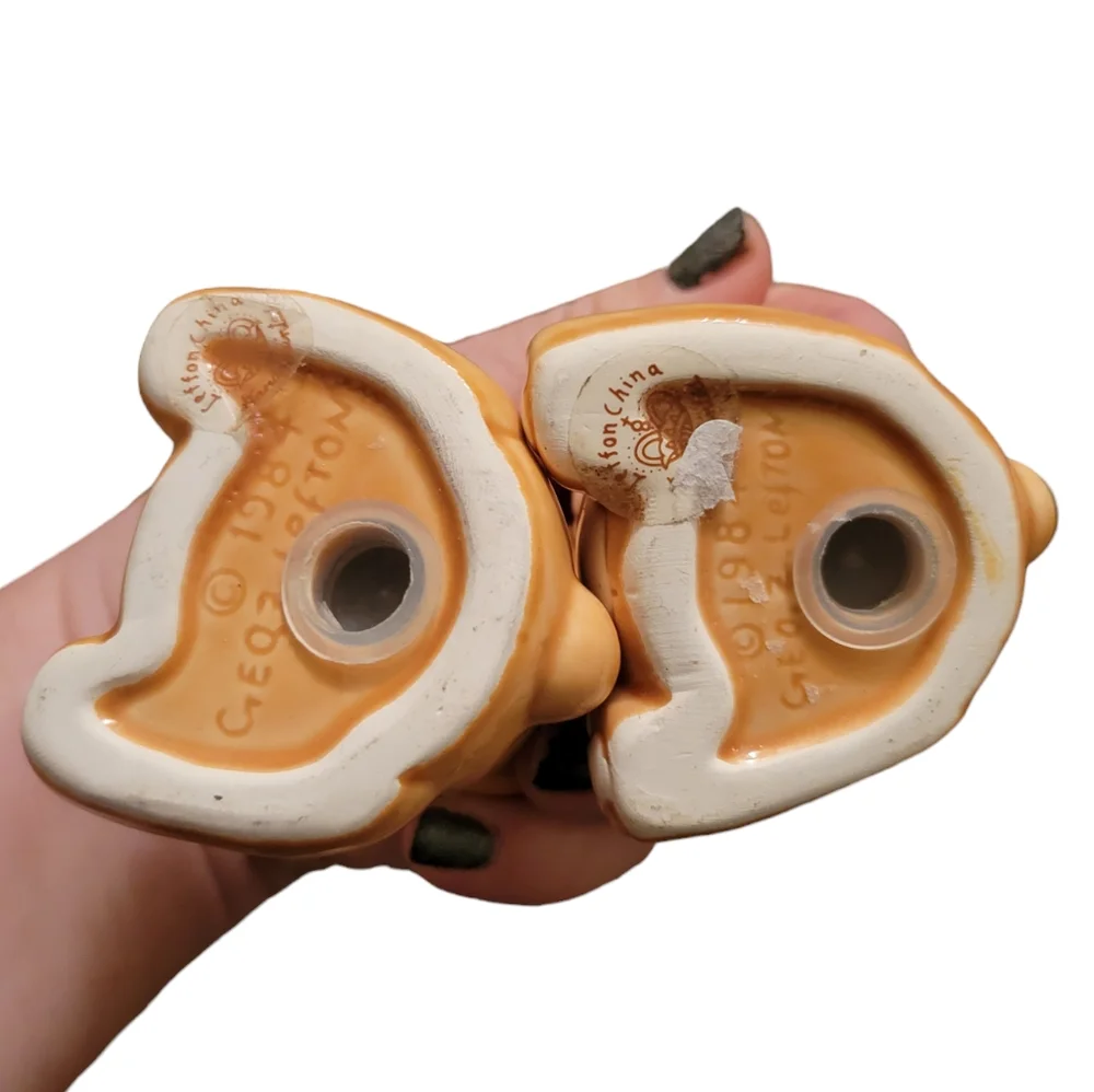 Geo Z Lefton Teddy Bear Salt and Pepper Shakers